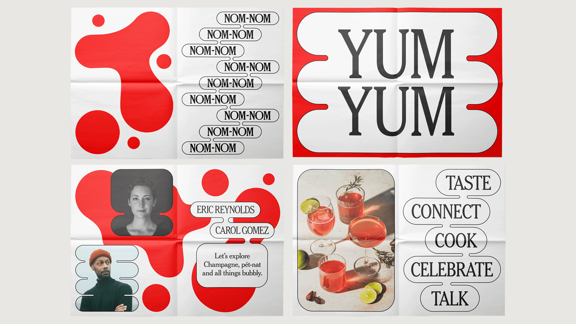 이미지 출처: Base Design, New York Times Food Festival 2022