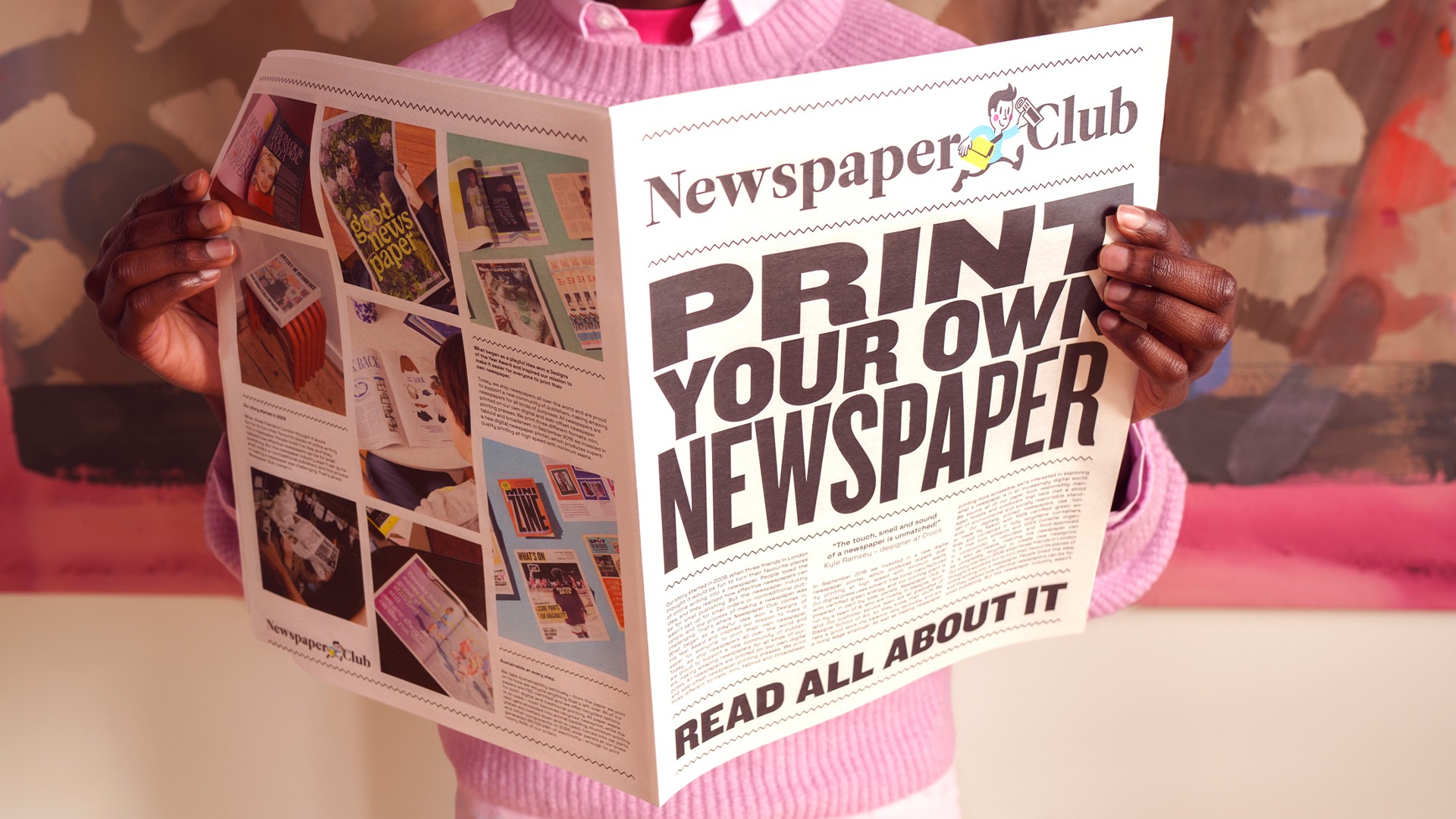 다시 한 번 종이의 감각으로! Newspaper Club이 선보인 『The Printing Press』와 신문 인쇄 디자인의 부활 썸네일