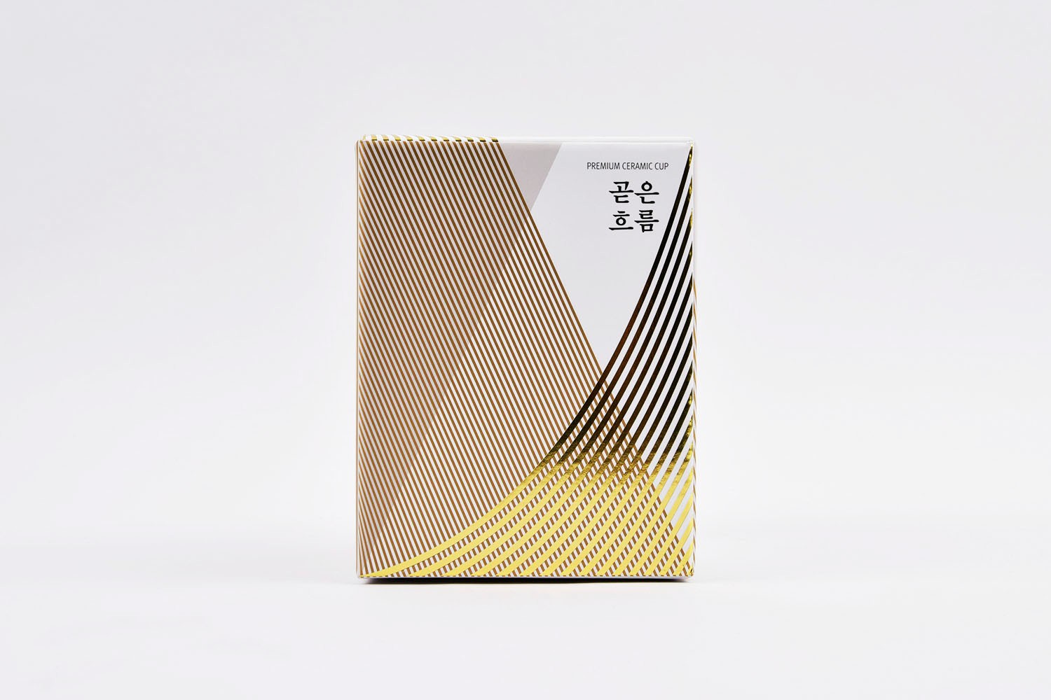 곧은 도자기 컵 식기 도자기 컵 인박스 1번째