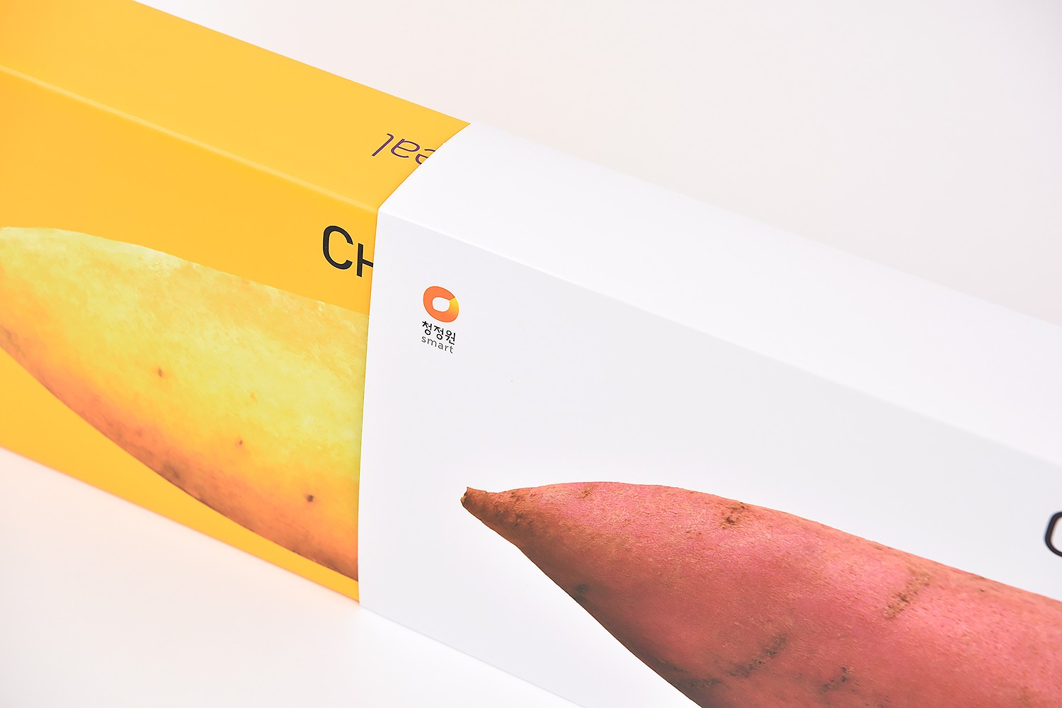 청정원 고구마츄 식품 패키지 제작하여 1