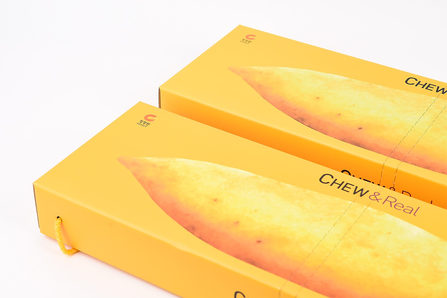 청정원 고구마츄 식품 패키지 제작하여 2