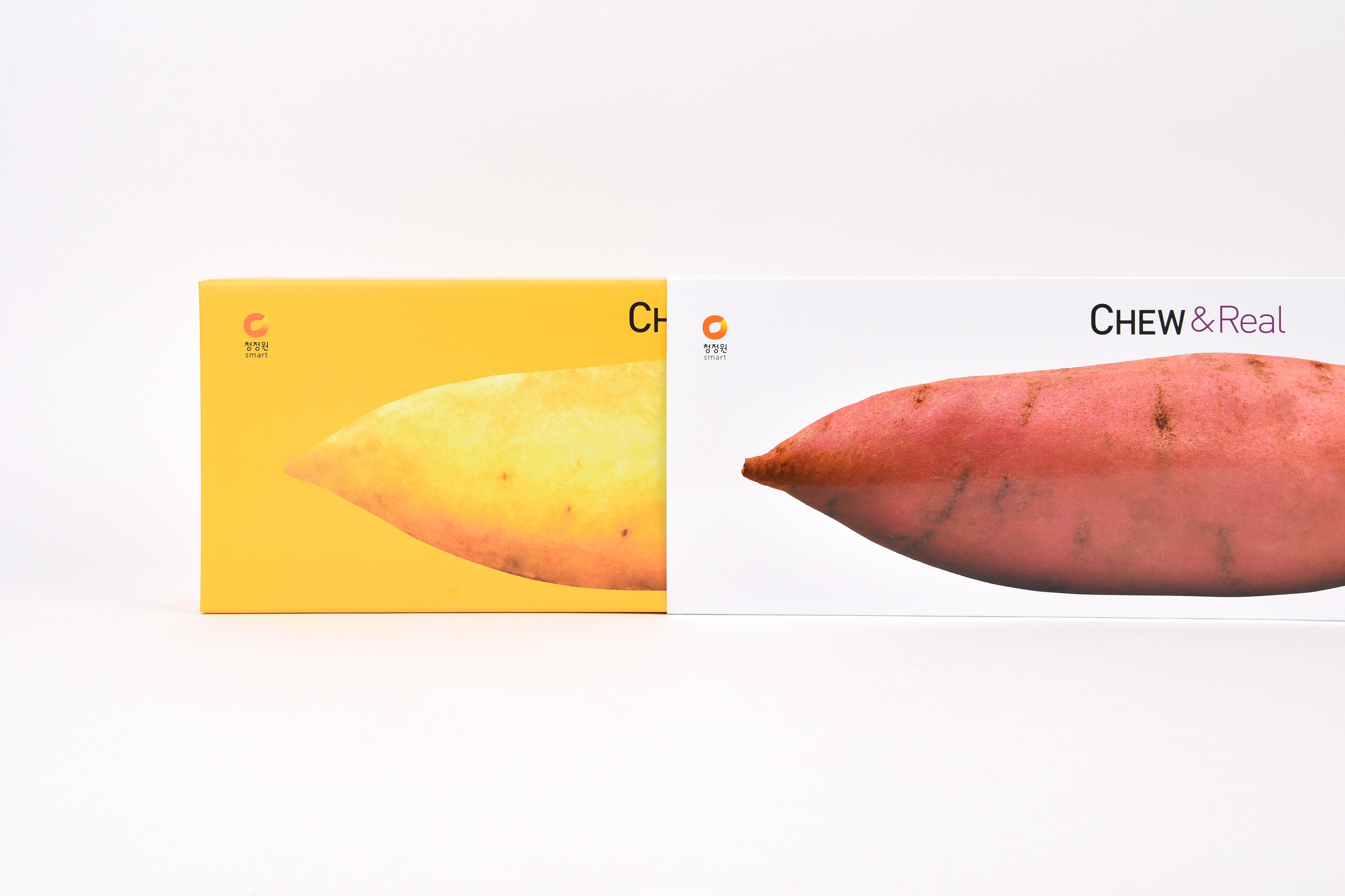 청정원 고구마츄 식품 패키지 제작하여 3