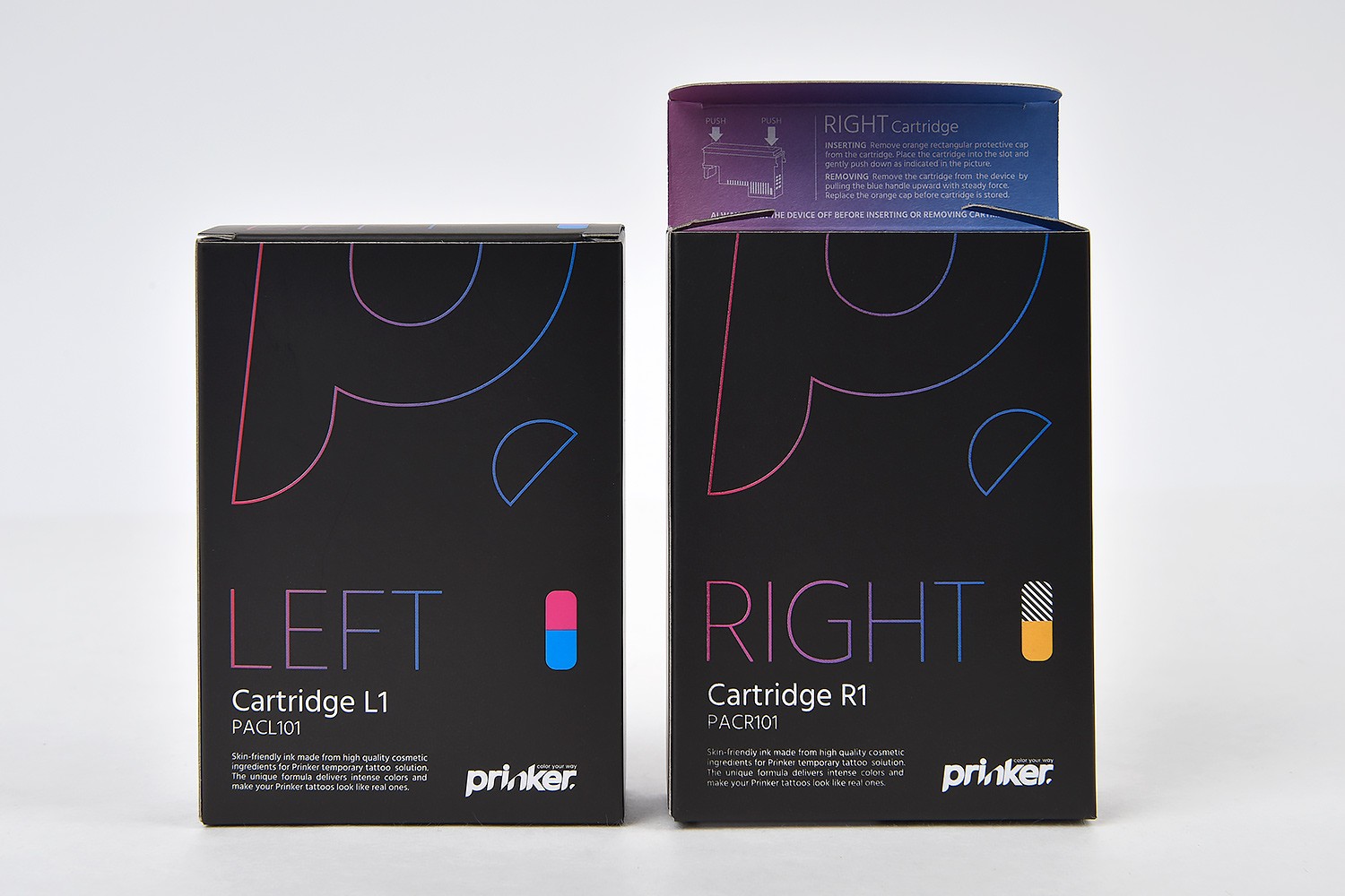 프링커 Prinker 타투 프린터 잉크 셀프타투 잉크 패키지 3번째