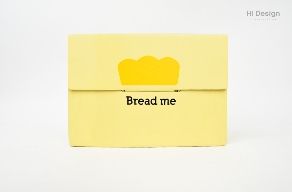 브래드미 케이크 베이커리 식품 패키지 제작하여 2