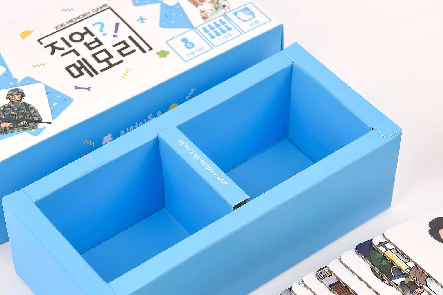 직업 메모리 카드 놀이 낱말 학습 카드 패키지 3번째