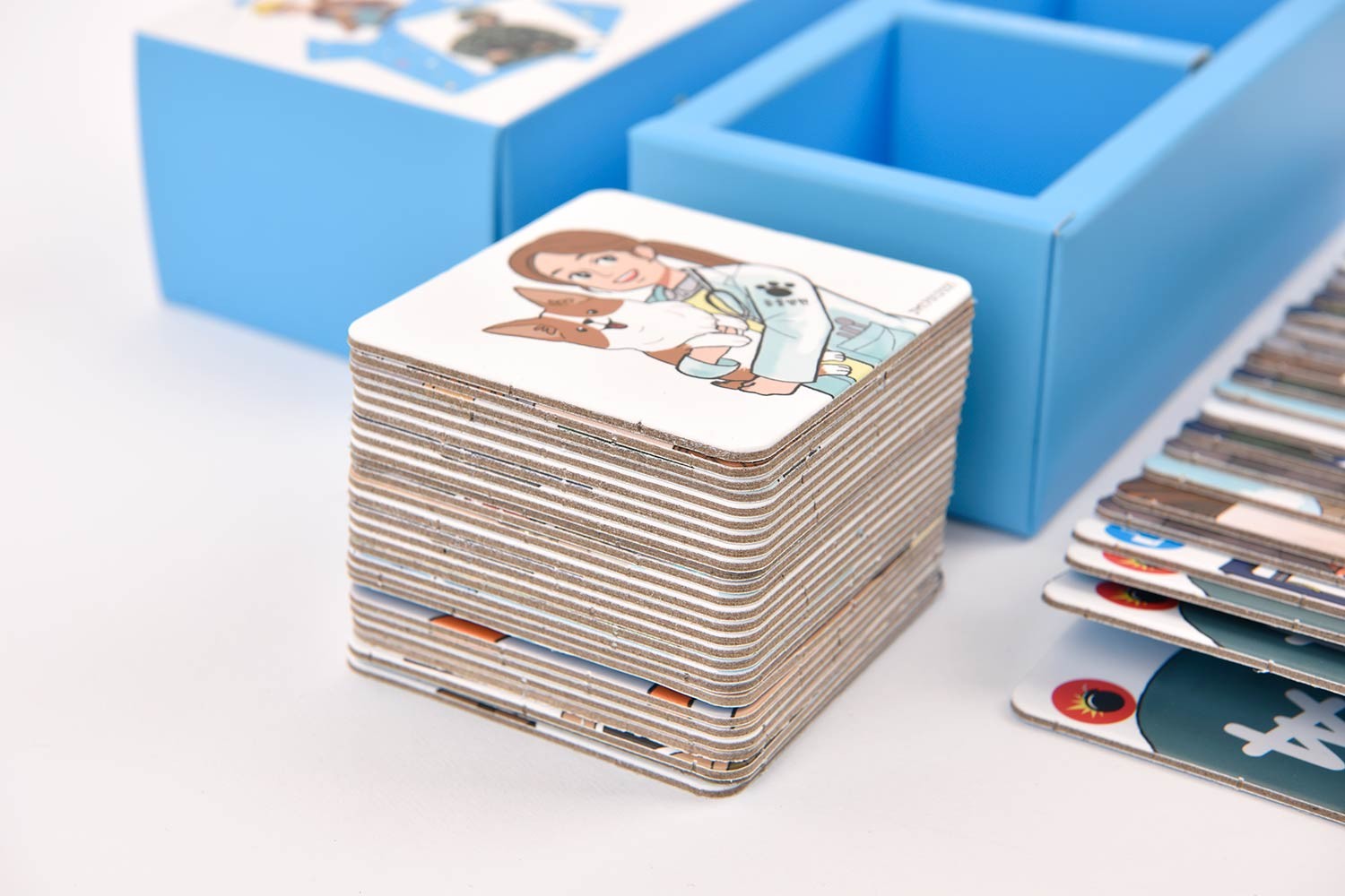 직업 메모리 카드 놀이 낱말 학습 카드 패키지 4번째