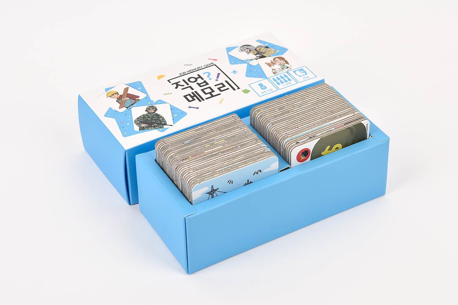 직업 메모리 카드 놀이 패키지 제작하여 3
