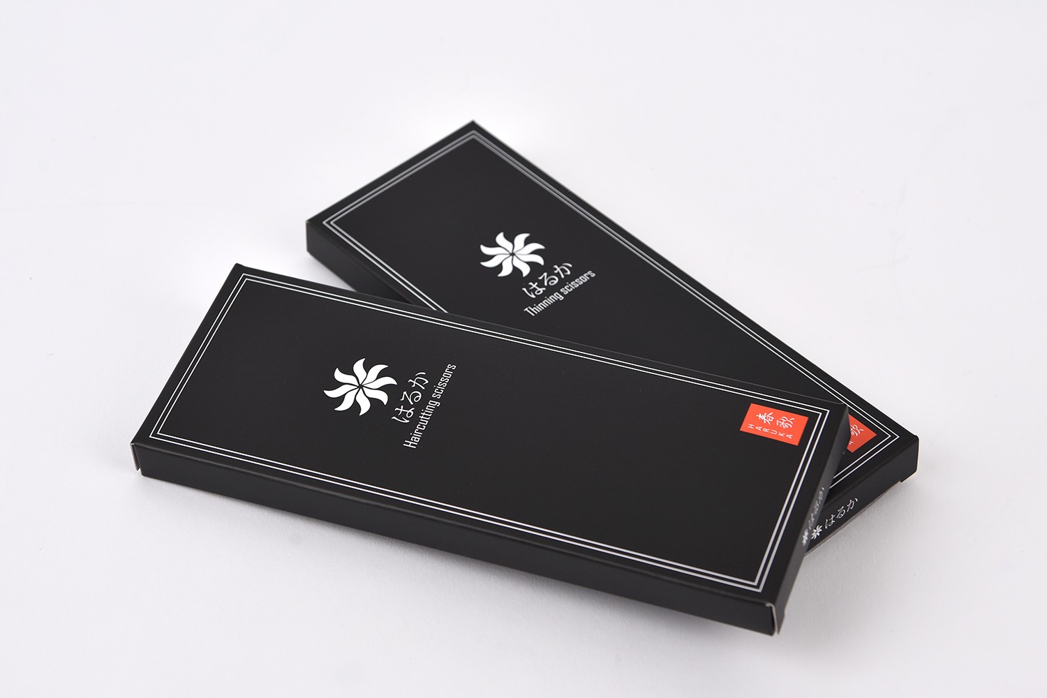 하루카 고급 헤어 컷팅 가위 패키지 제작하여 2