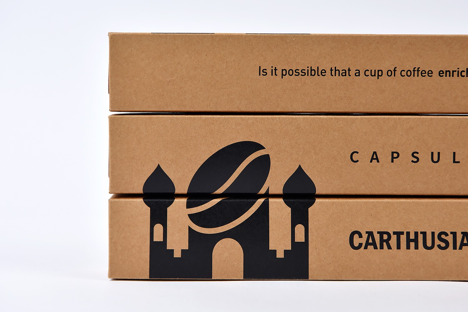 카르투시아 CARTHUSIA 캡슐 커피 패키지 제작하여 2