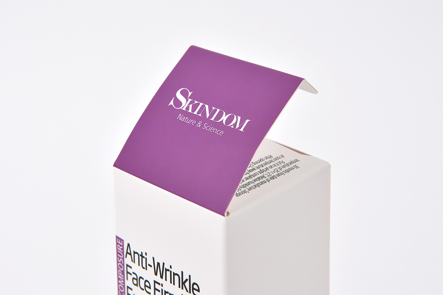 스킨덤 SKINDOM 안티에이징 화장품 패키지 제작하여 2