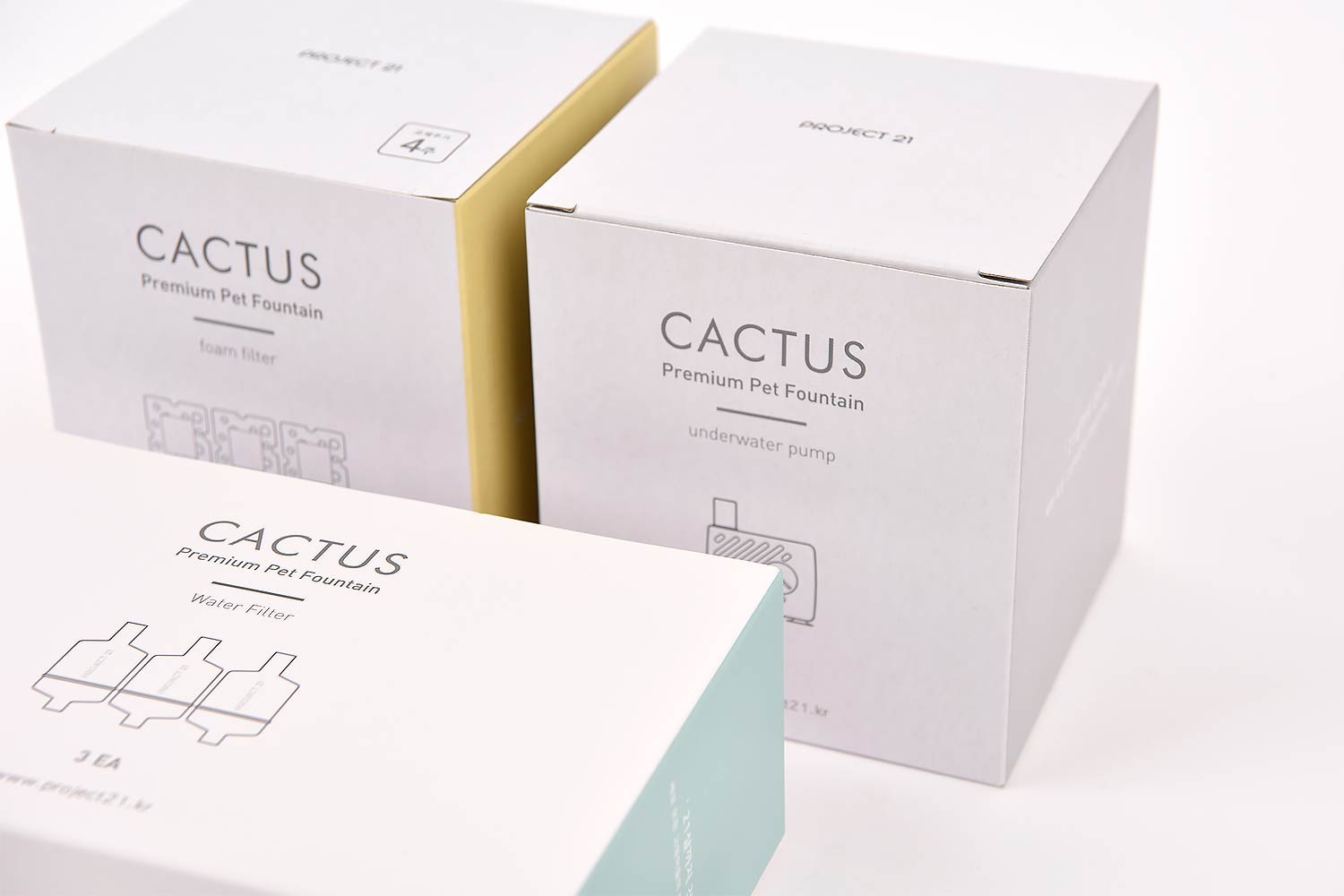 프로젝트21 필터 패키지 제작하여 3