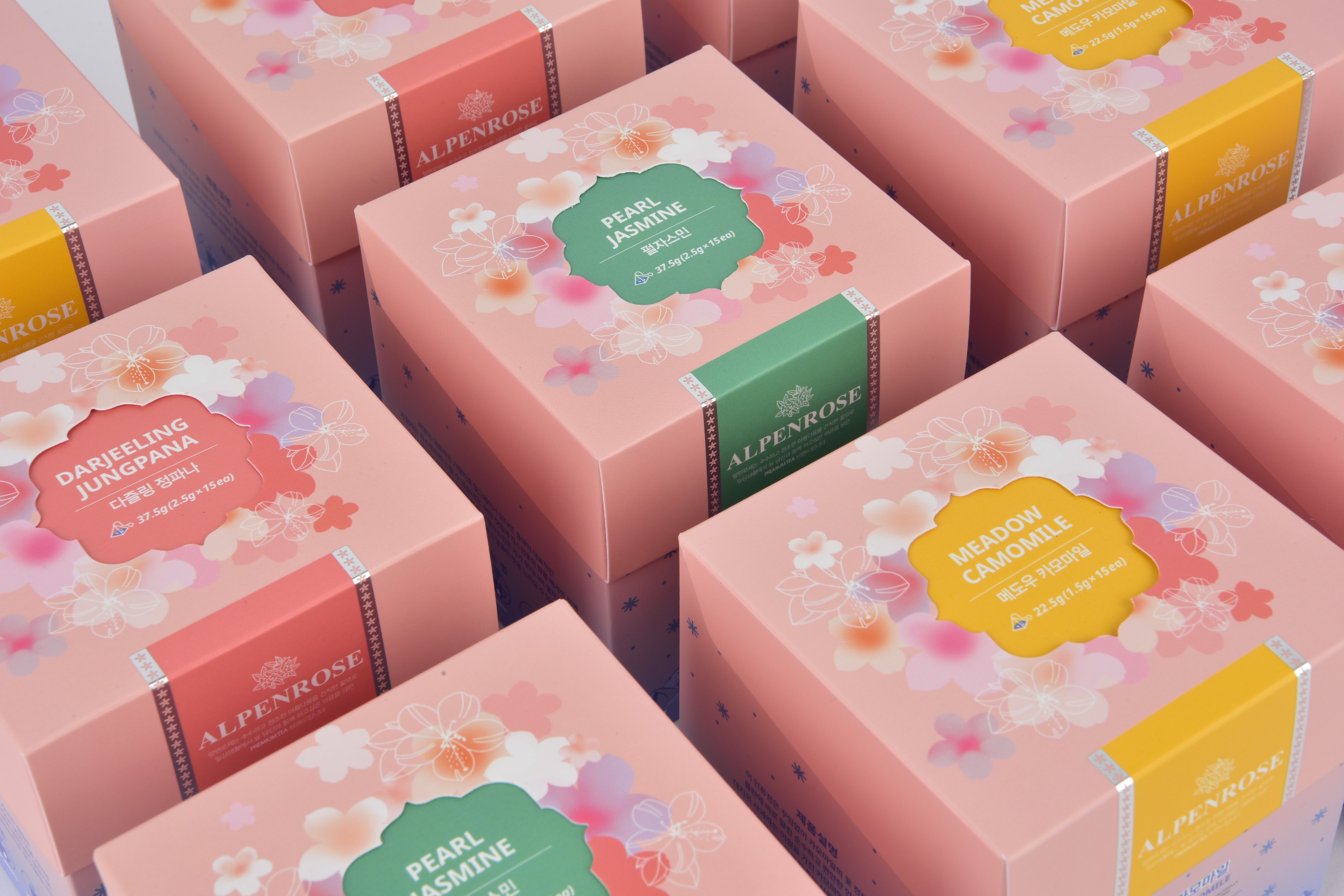 알펜로제 차 티백 식품 패키지 1번째