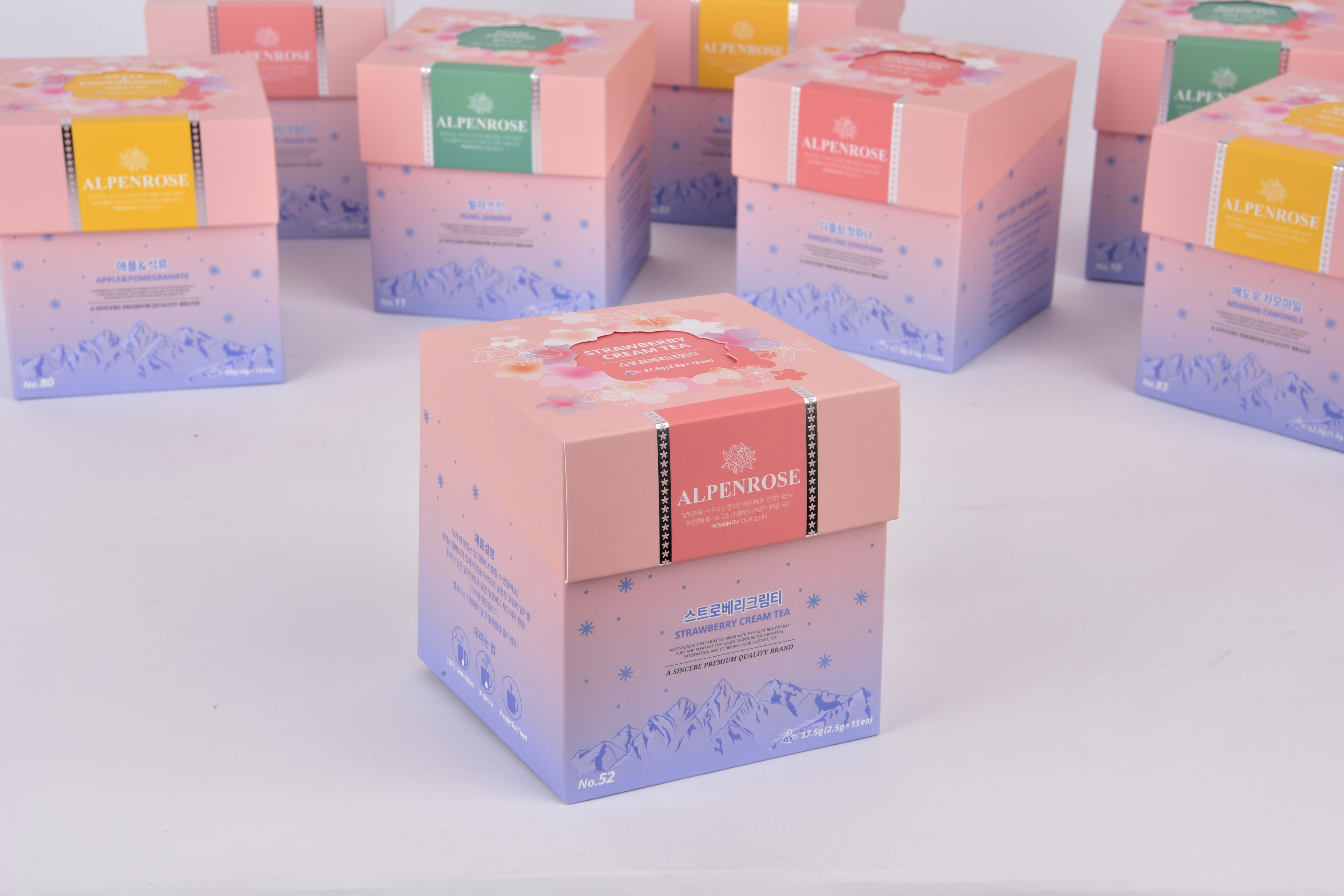 알펜로제 차 티백 식품 패키지 2번째