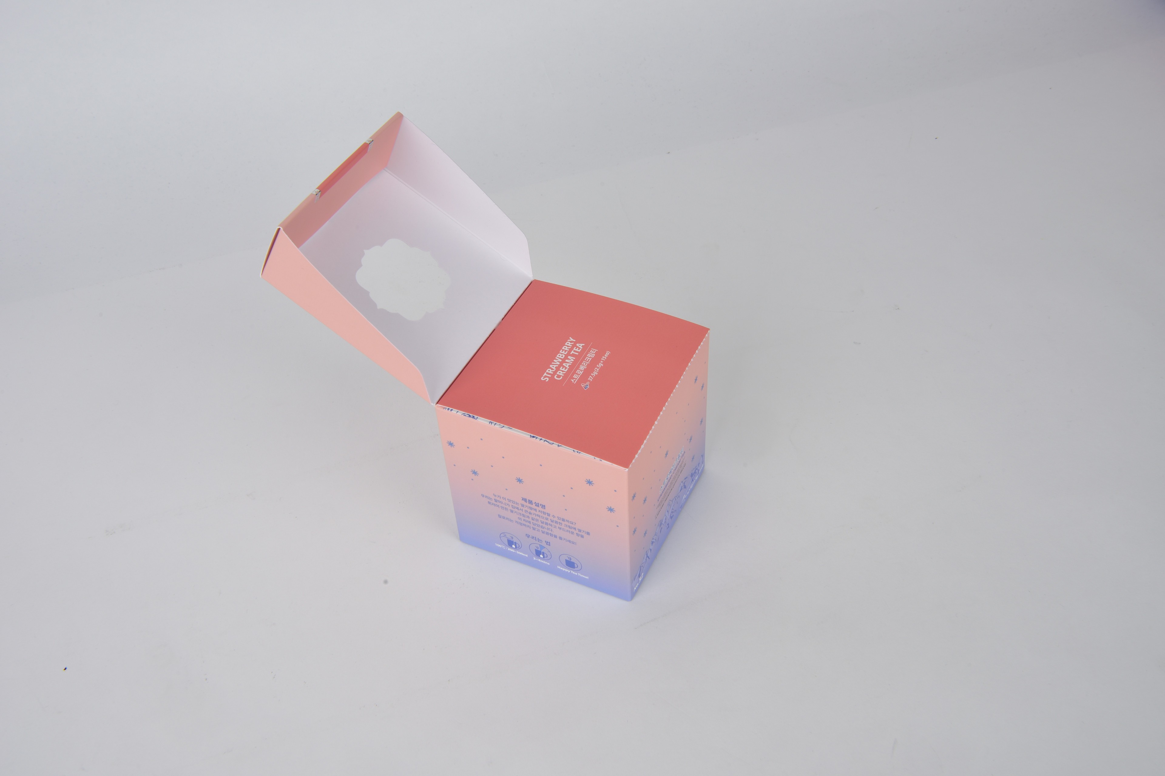 알펜로제 차 티백 패키지 제작하여 4