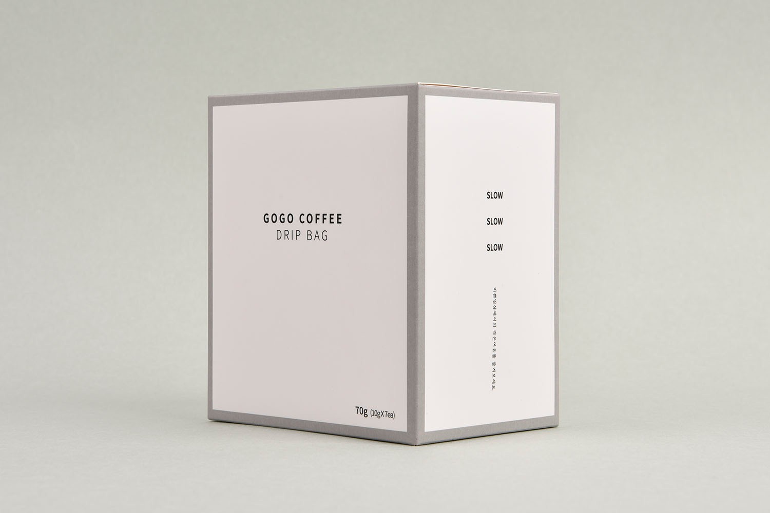 고고커피 드립백 커피 패키지 제작하여 1