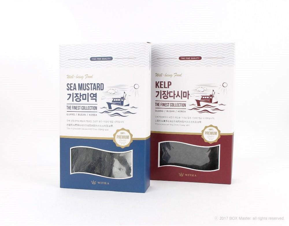 위드에이 미역 육각형 식품 식품 패키지 2번째