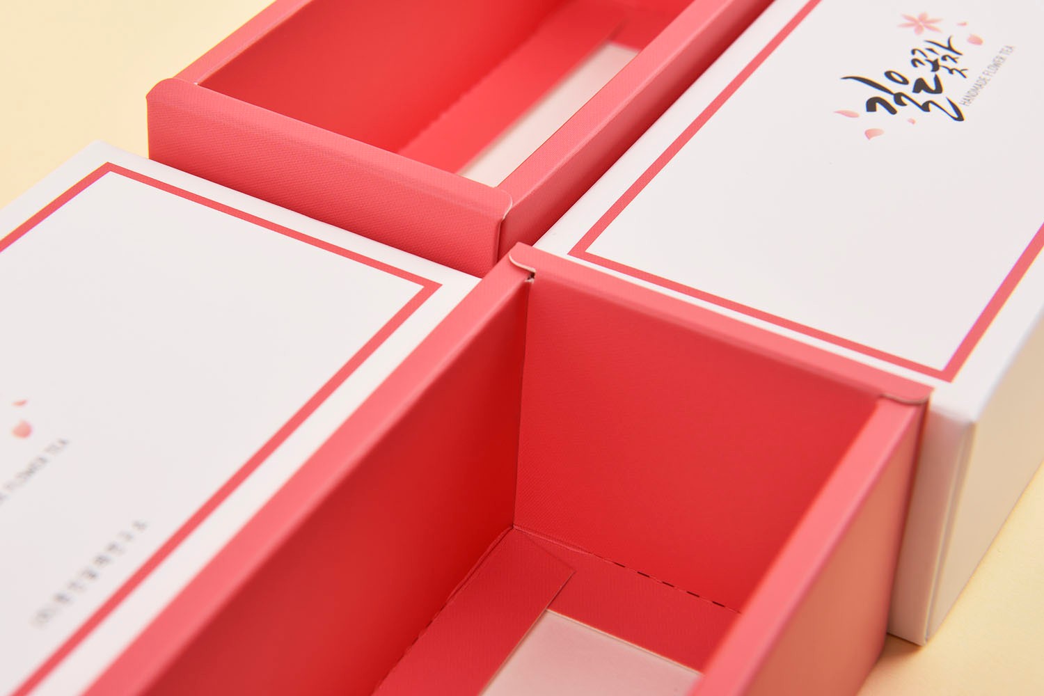 길은꽃차 티세트 식품 패키지 제작하여 3