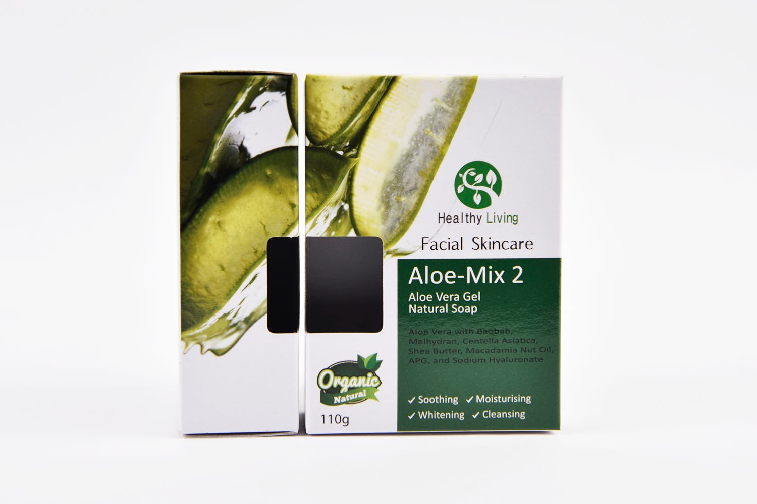 건강생활 알로에 화장비누 화장품 패키지 1번째
