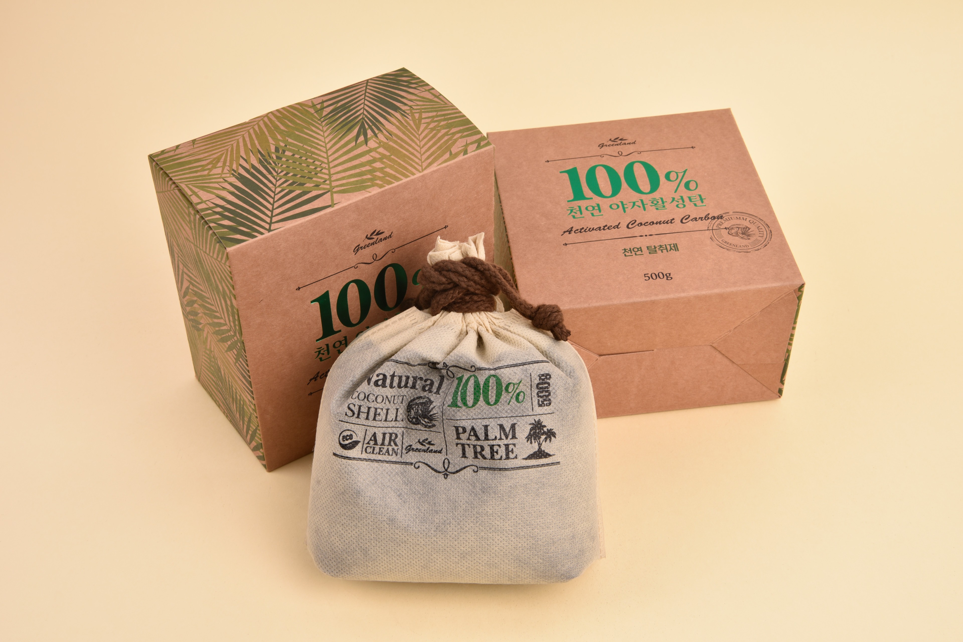 그린세상 탈취제 패키지 제작하여 1