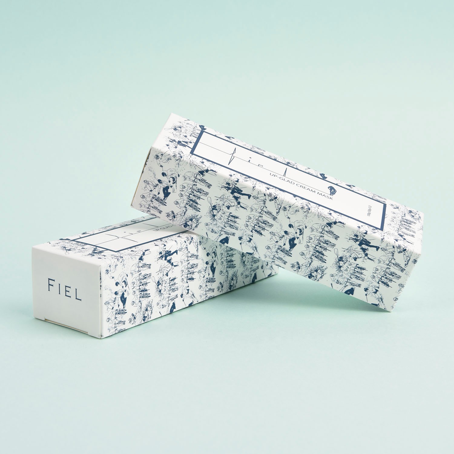 크림마스크 화장품 패키지 제작하여 1