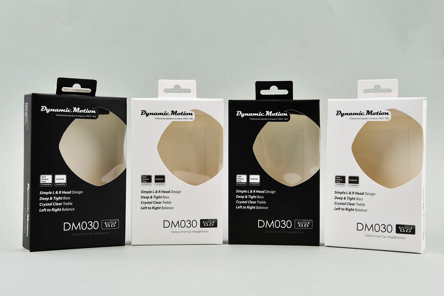 다이나믹모션 이어폰 패키지 제작하여 2
