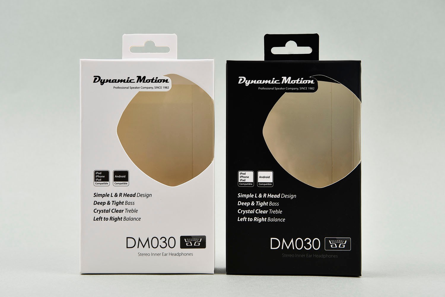 다이나믹모션 이어폰 패키지 제작하여 4