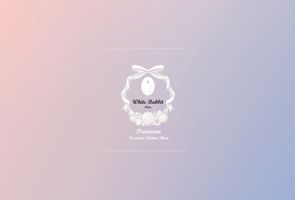 화이트래빗 화장솜 소품 패키지 1번째