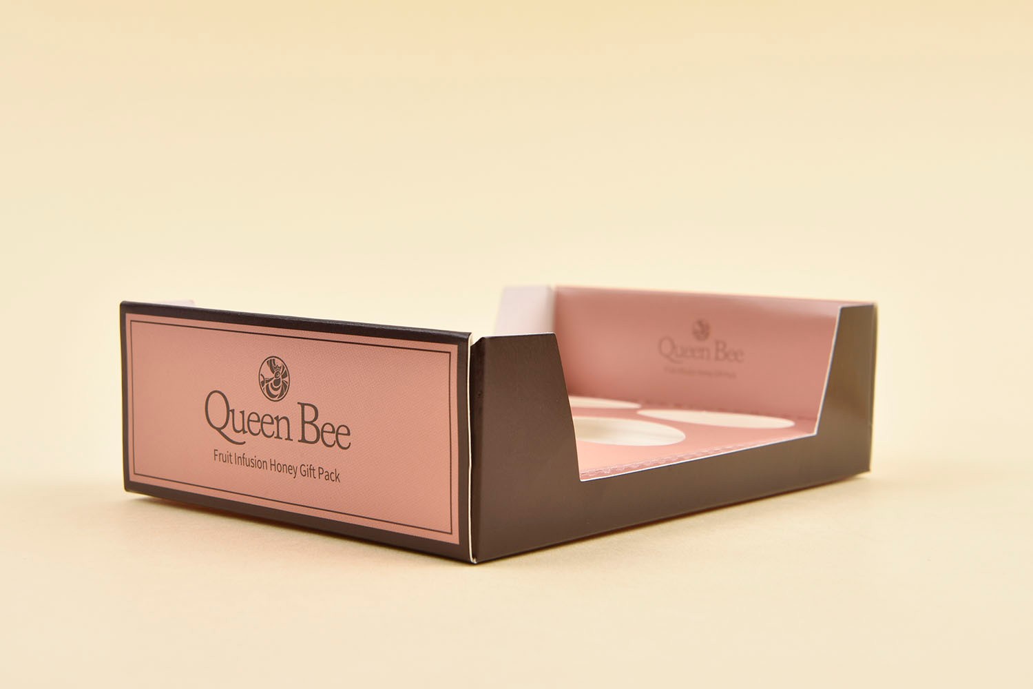 퀸비 꿀 식품 패키지 제작하여 4