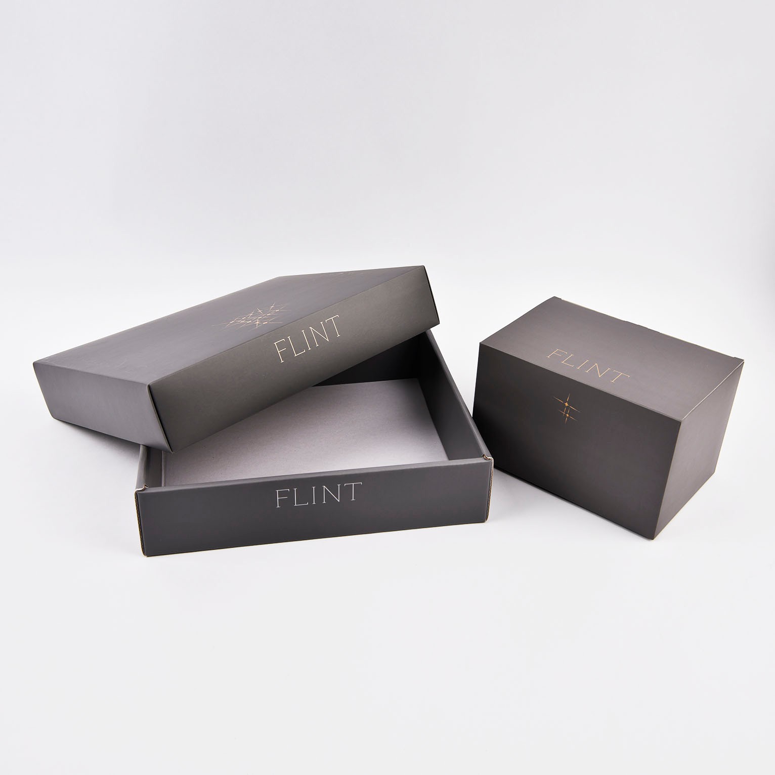 플린트 케이크 베이커리 패키지 제작하여 2