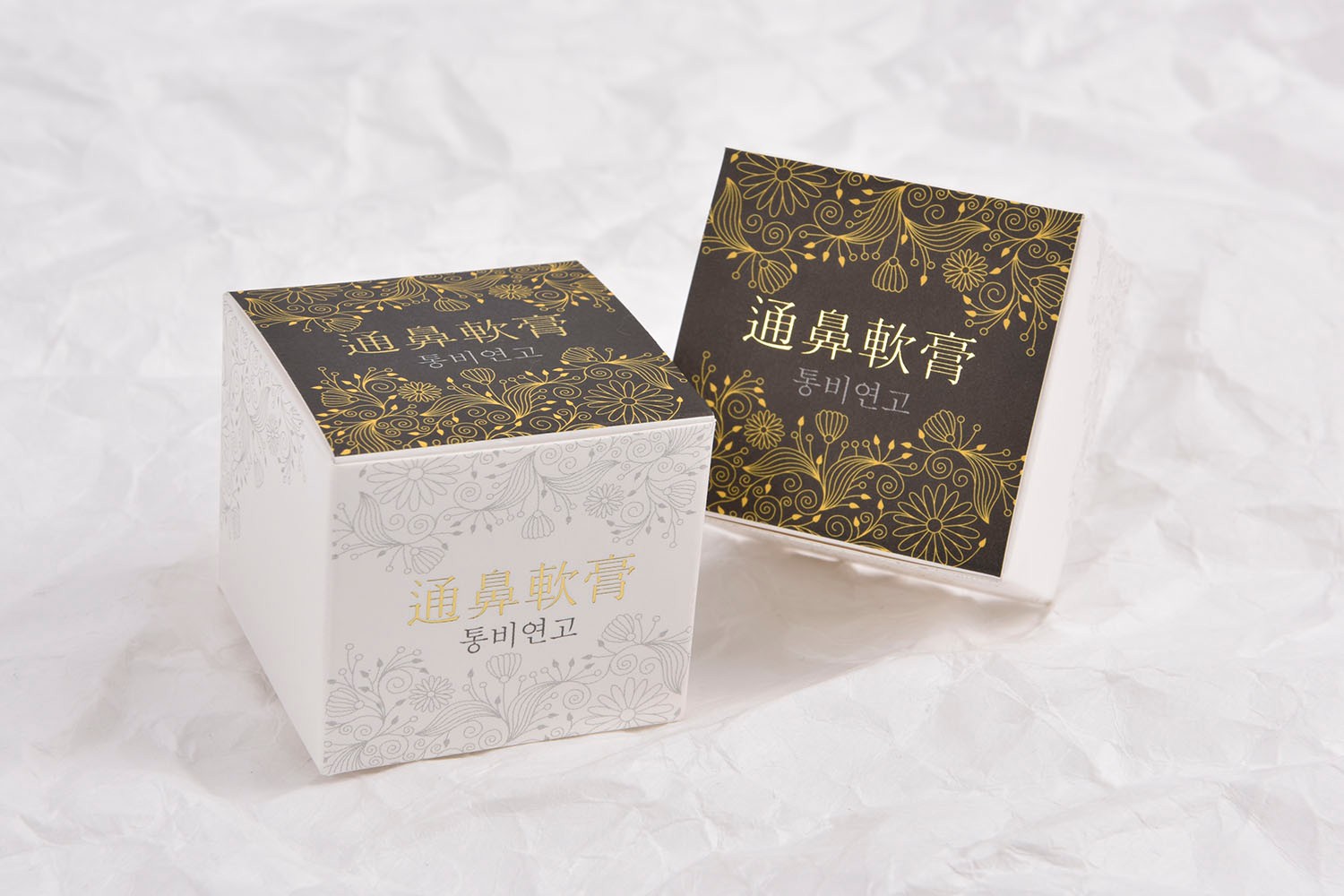 통비연고 의약품 패키지 제작하여 1