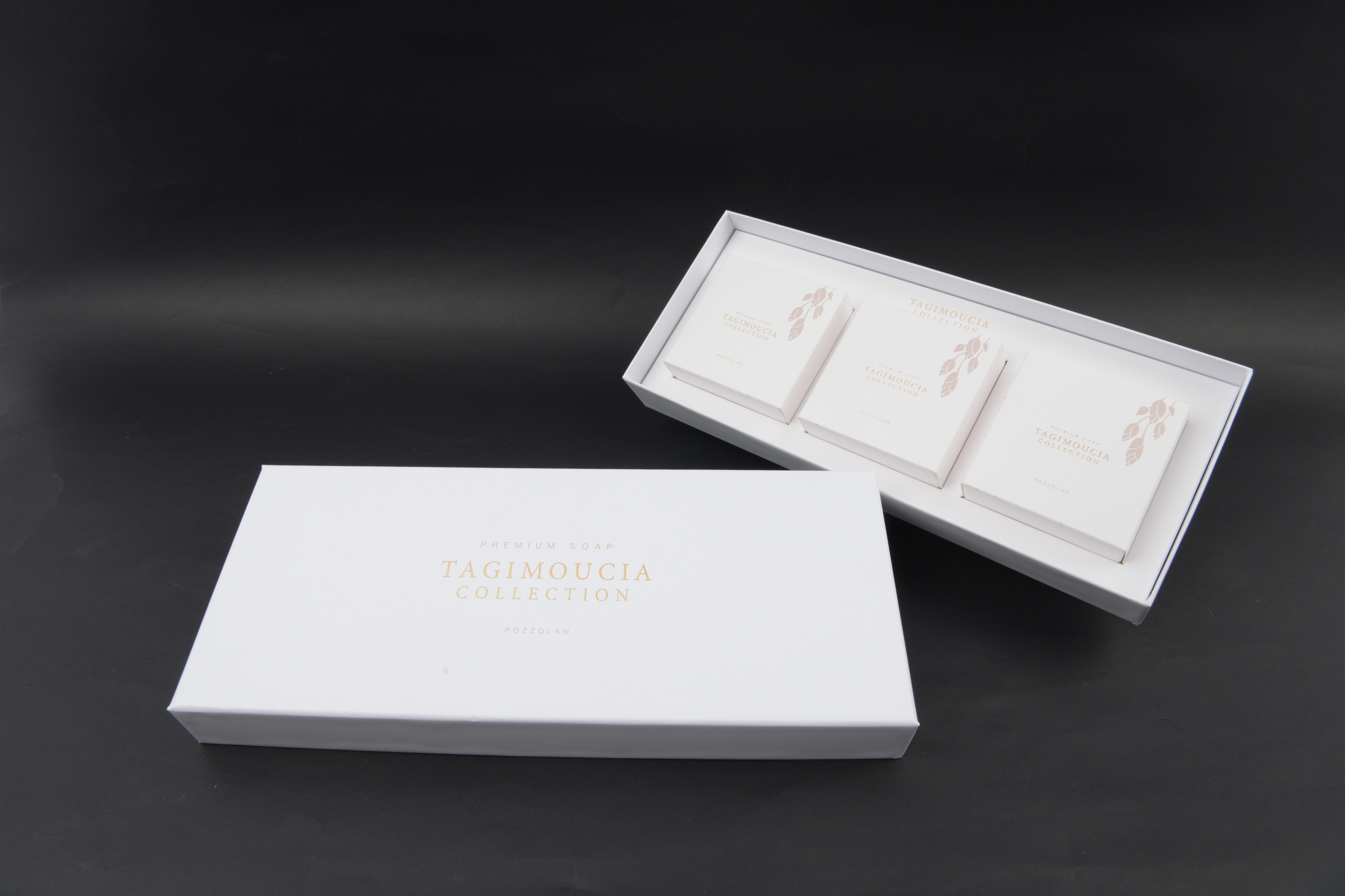 포졸란 고급비누세트 패키지 제작하여 2