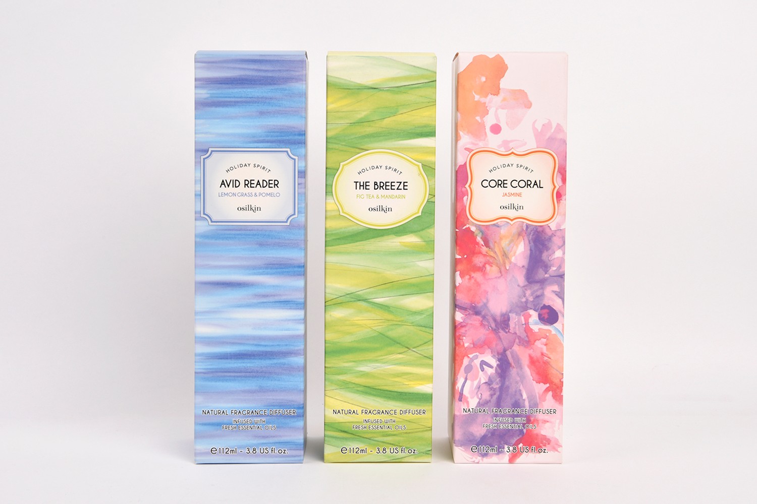 오실킨 디퓨저 패키지 제작하여 1