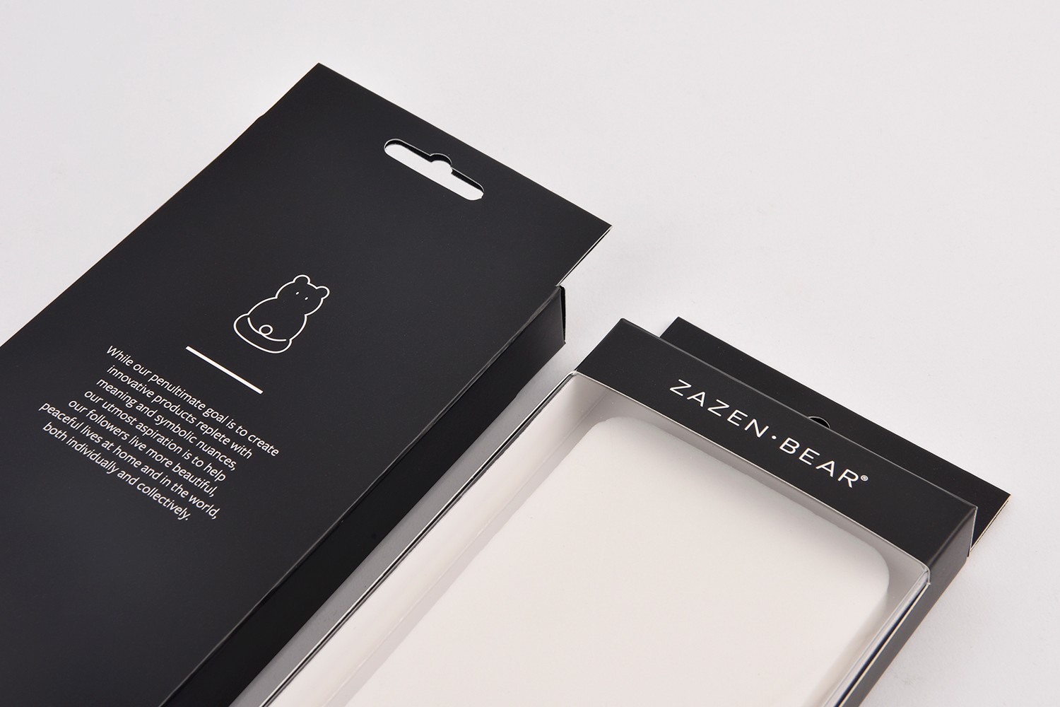 자젠베어 핸드폰 패키지 제작하여 3