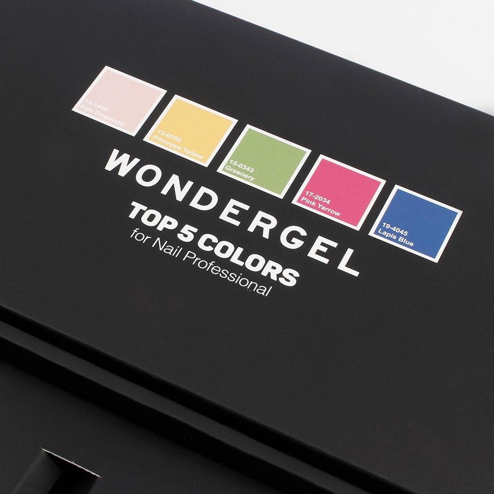 캔디스톤 젤 네일 메니큐어 기프트 패키지 제작하여 2