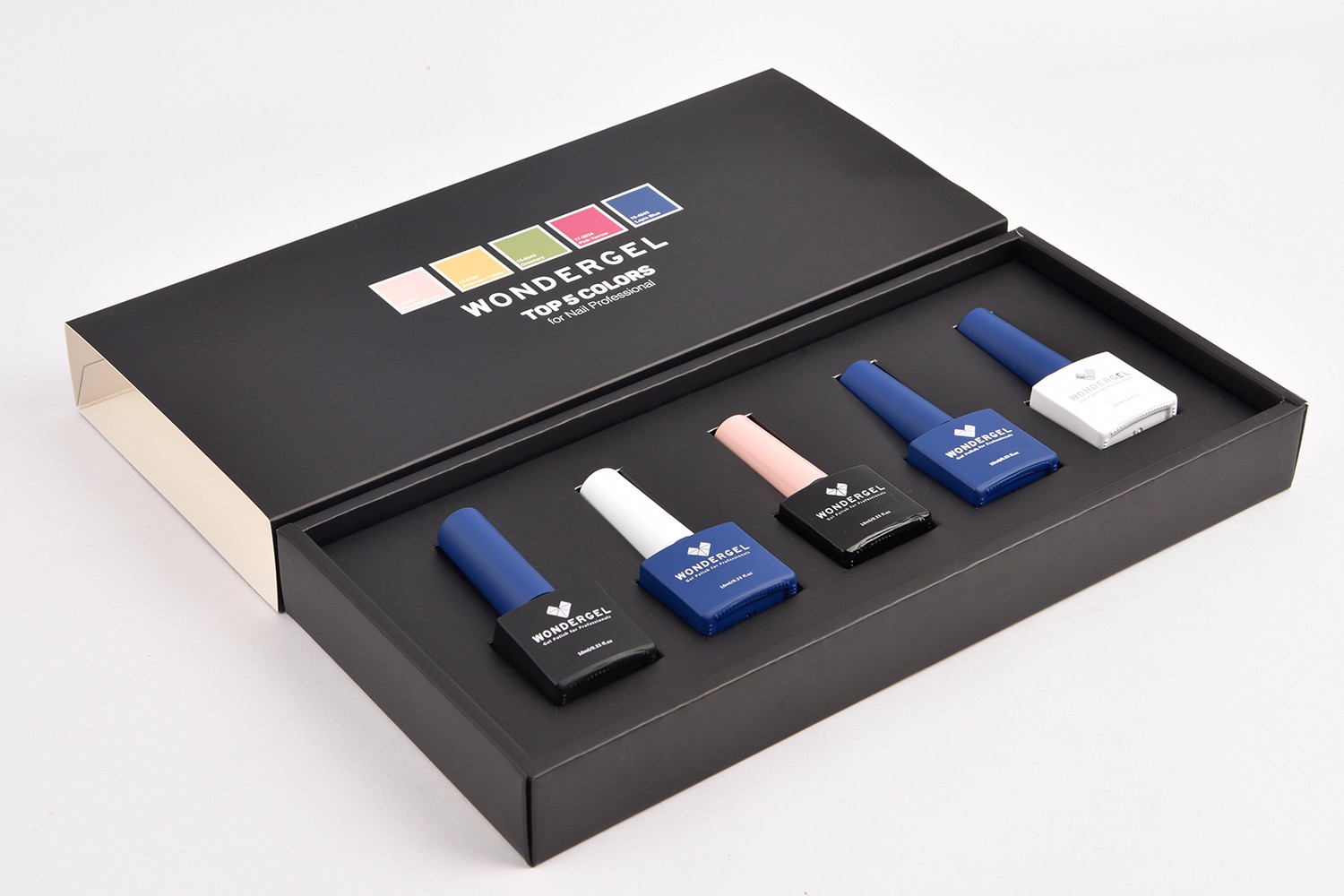 캔디스톤 젤 네일 메니큐어 기프트 패키지 제작하여 3