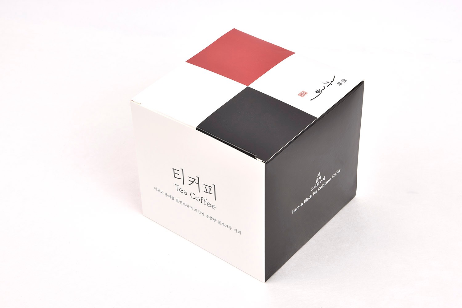 티커피 콜드브루 제품 패키지 제작하여 2