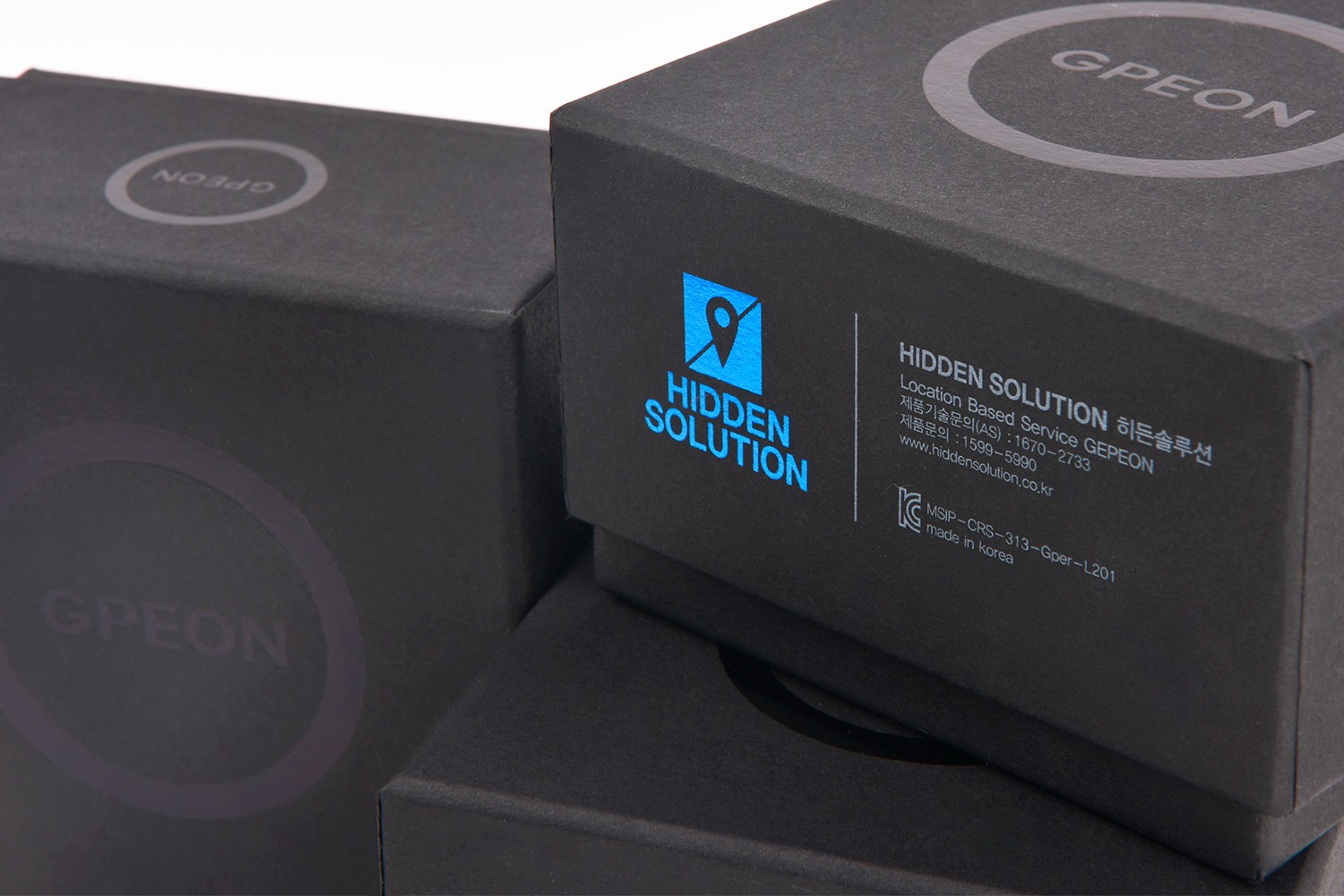 GPEON 차량용품 위치추적기 패키지 제작하여 1