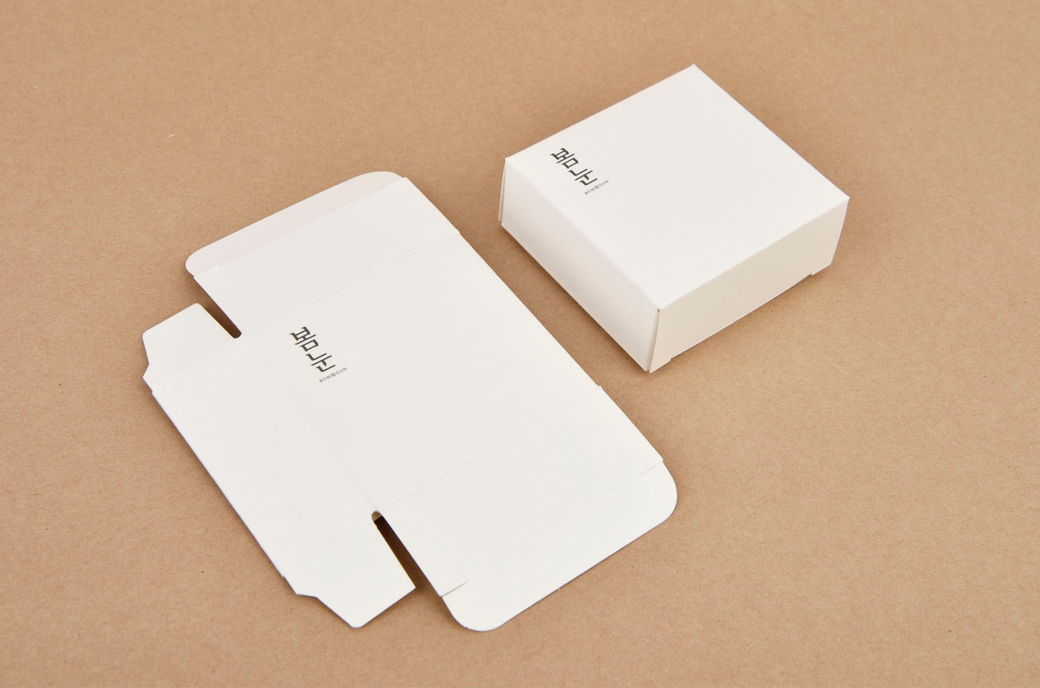 봄눈 비누 패키지 제작하여 4