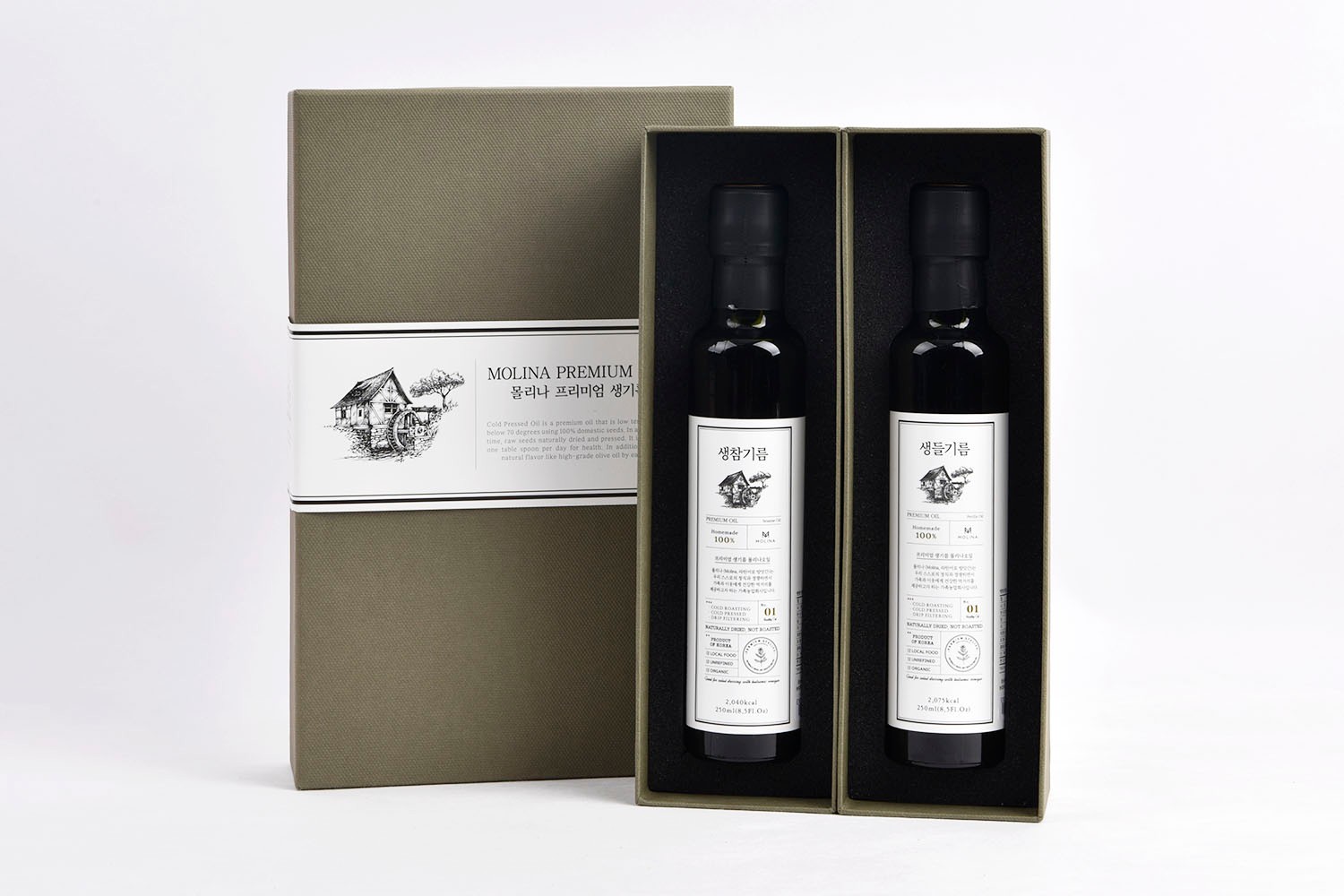 몰리나 프리미엄 참기름 오일 세트 L 5번째