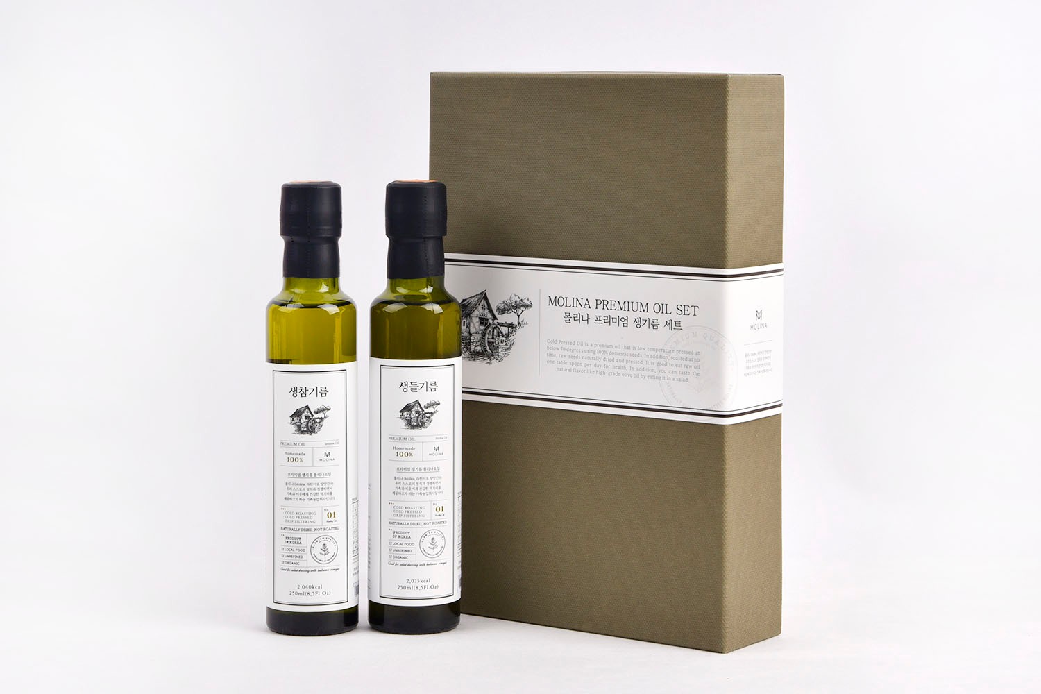 몰리나 프리미엄 참기름 오일 세트 L 6번째