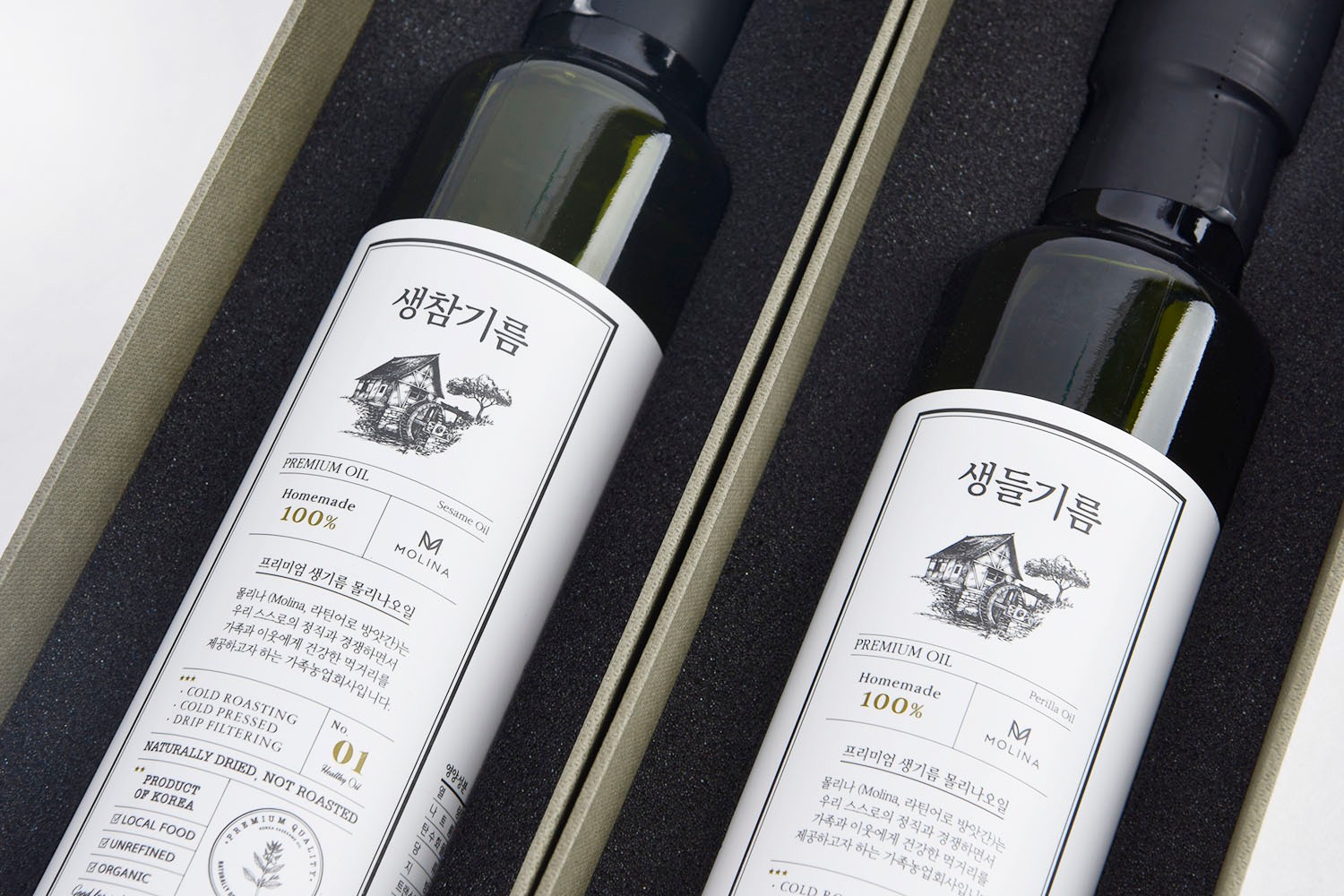 몰리나 프리미엄 참기름 오일 세트 S 8번째