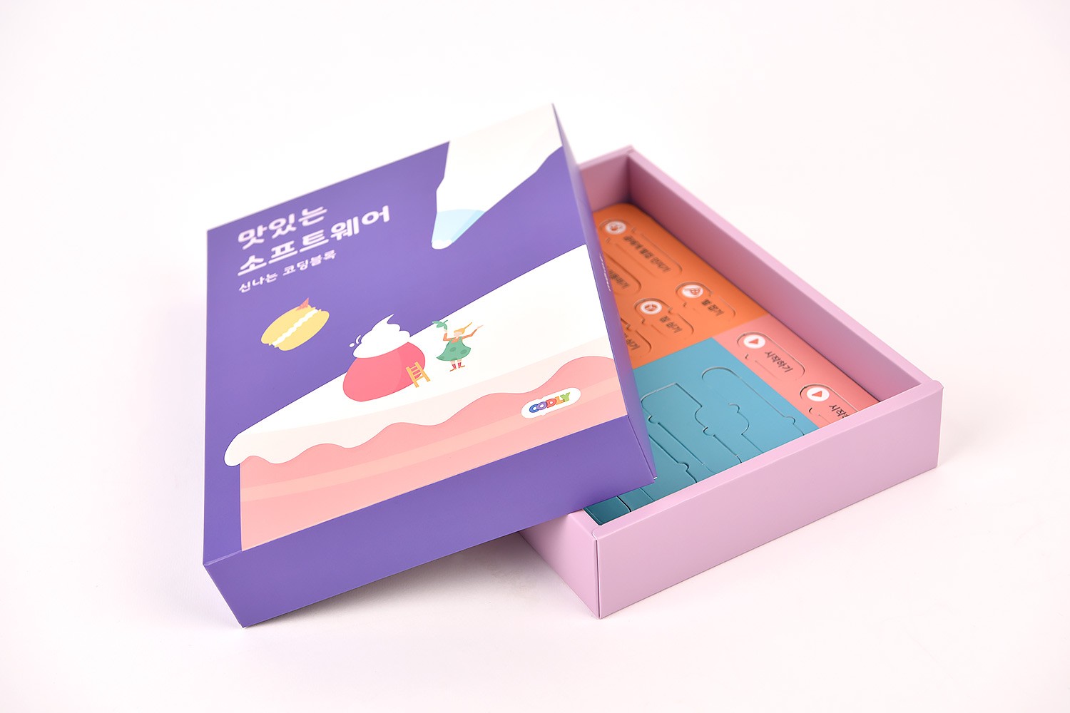 코들리 코딩 블록 교육 교구 패키지 제작하여 2