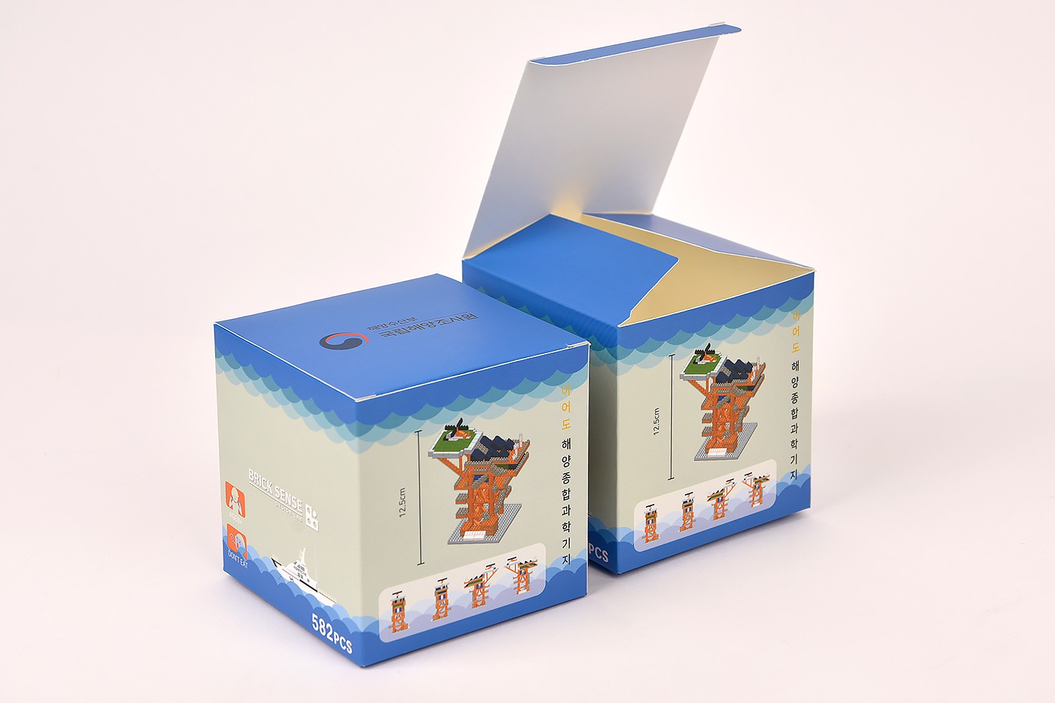 국립해양조사원 퍼즐 블록 문구 패키지 3번째