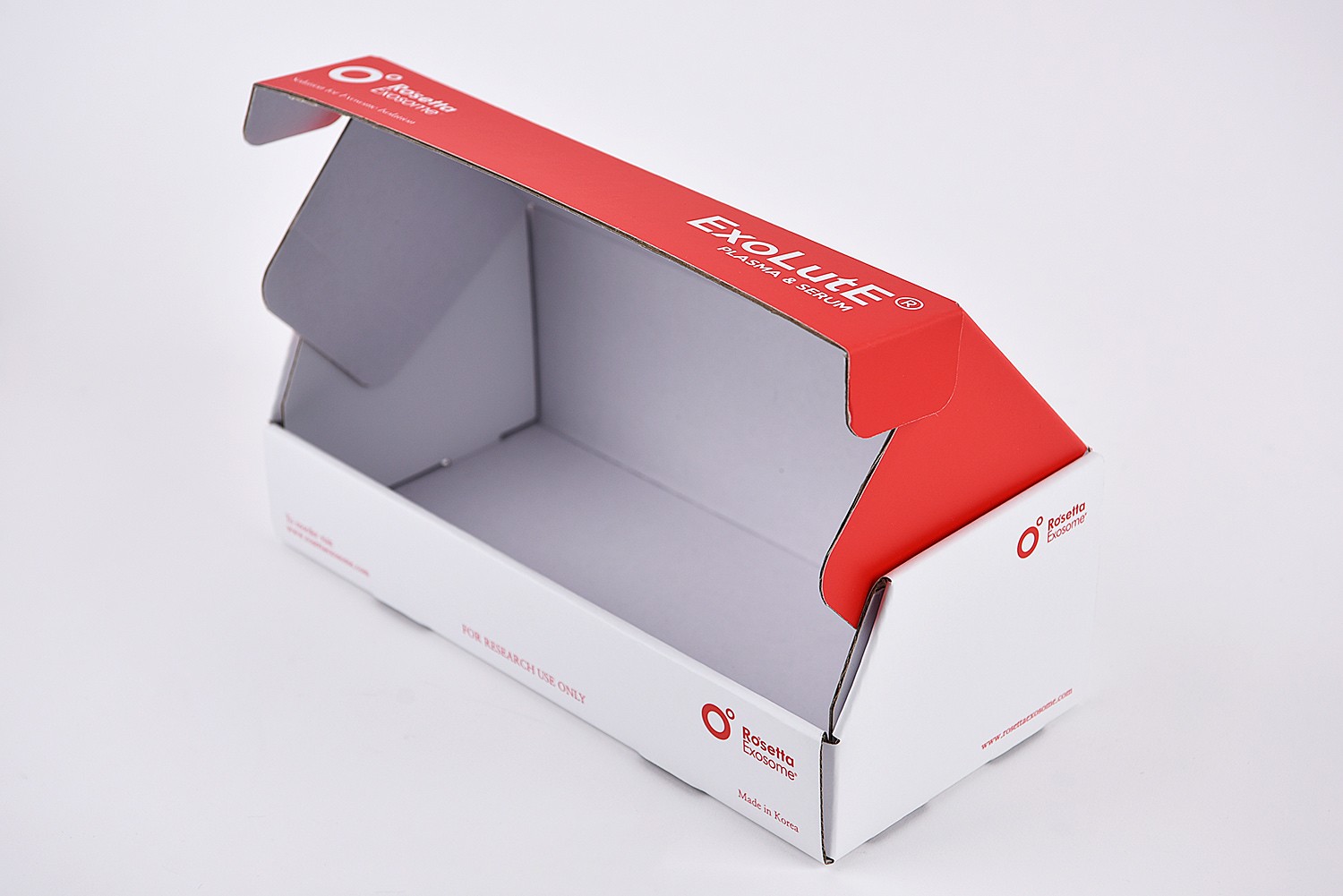 로제타엑소좀 바이오 검사키트 의약품 패키지 제작하여 3