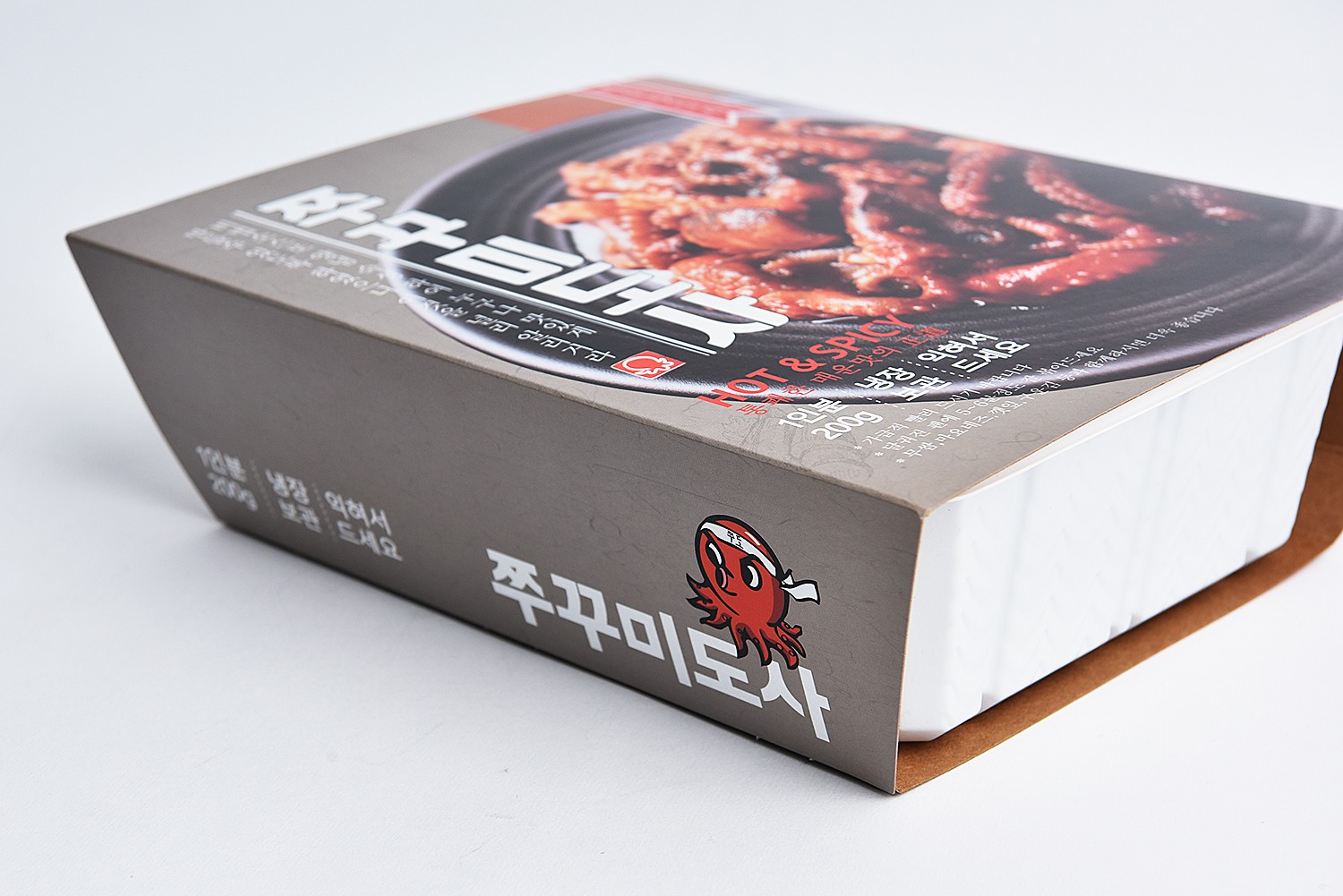 쭈꾸미도사 냉장식품크라프트 띠지 식품 패키지 3번째