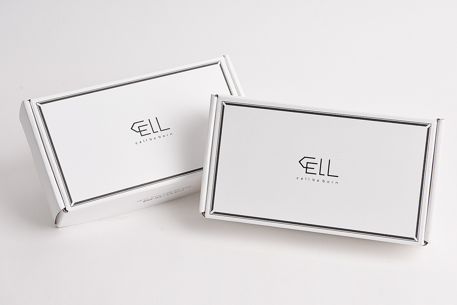 셀비본아이 천연비누 코스메틱 패키지 제작하여 2