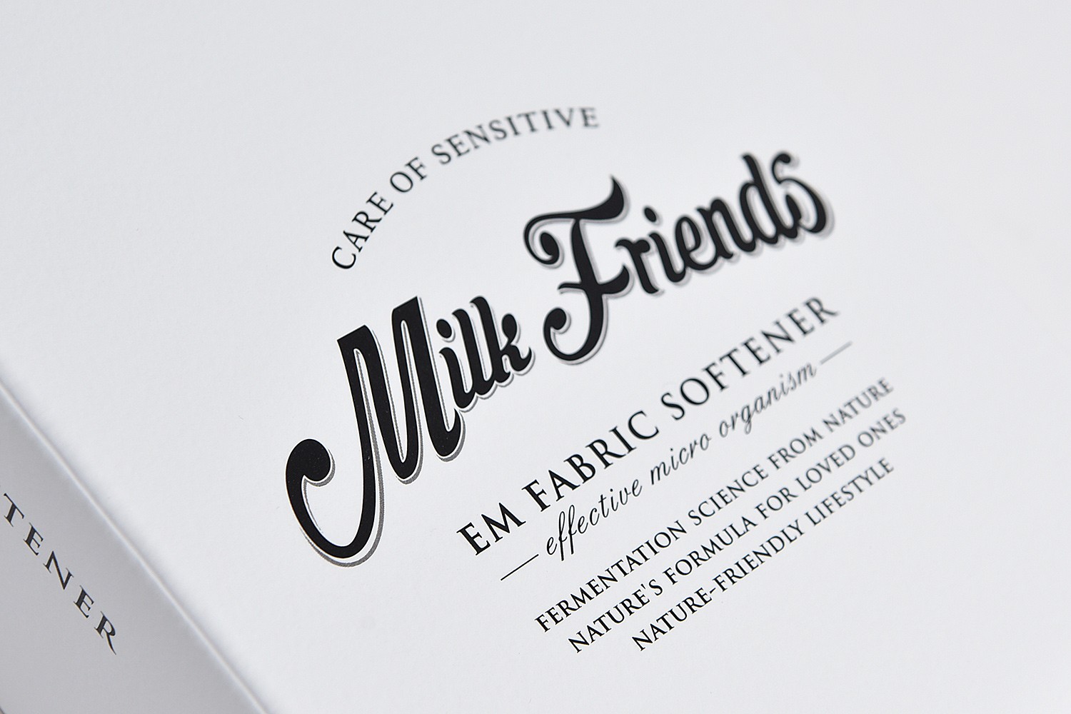 밀크프렌즈 친환경 세제 패키지 제작하여 2