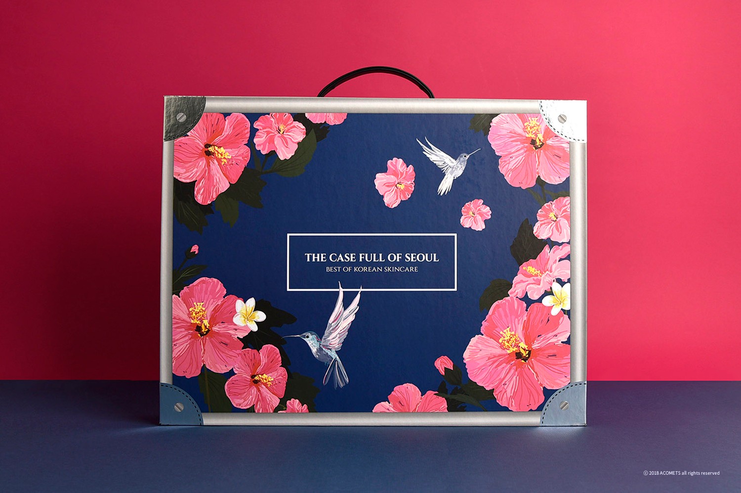 K BEAUTY 화장품 세트 손잡이 패키지 제작하여 1