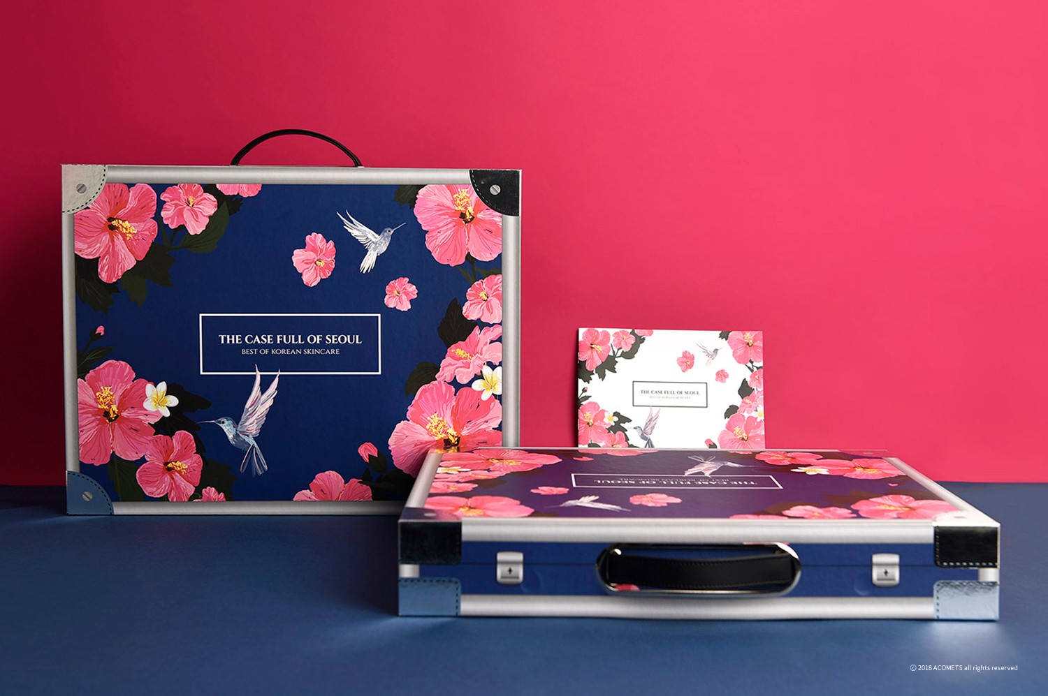 K BEAUTY 화장품 세트 손잡이 화장품 패키지 1번째