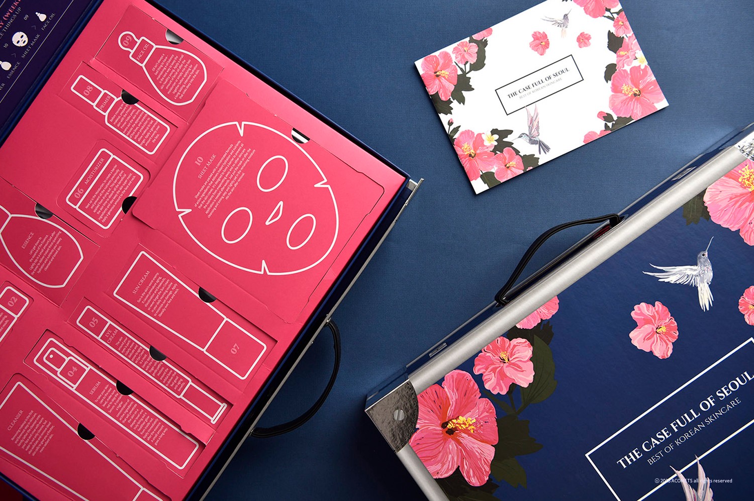 K BEAUTY 화장품 세트 손잡이 화장품 패키지 3번째